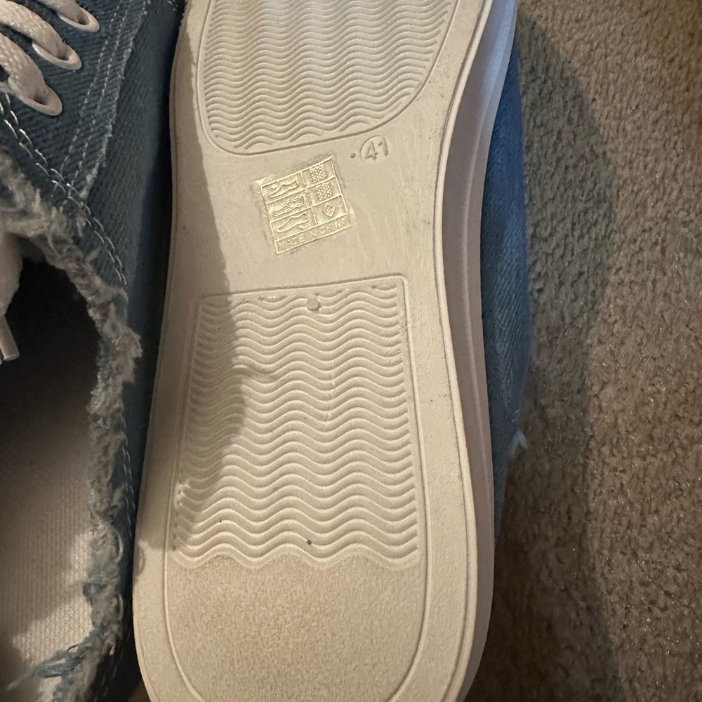 110 Denim Mule Sneakers size 8.5 - Picture 6 of 9